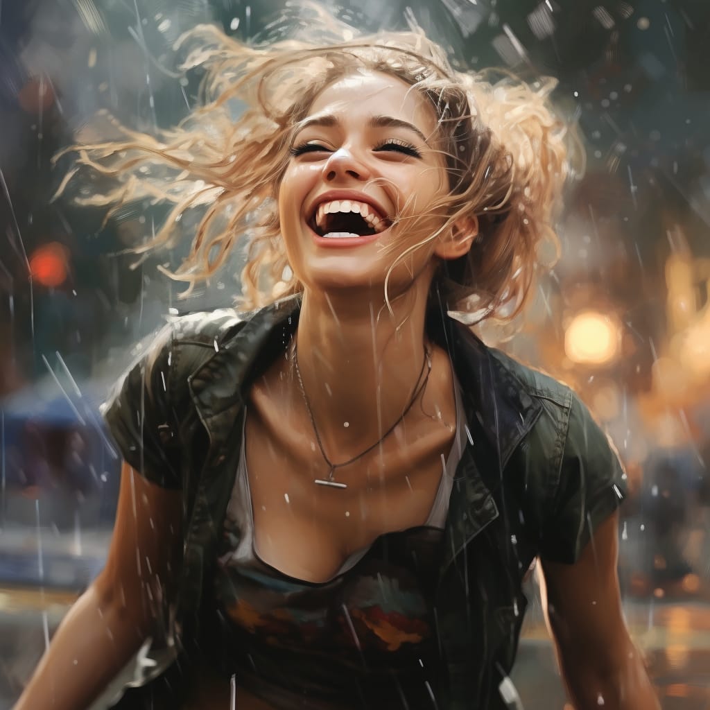 upuli. imagine a hyper realistic happy mood girl dancing in the 2604acfc d43c 4404 b527 31bbe51db535
